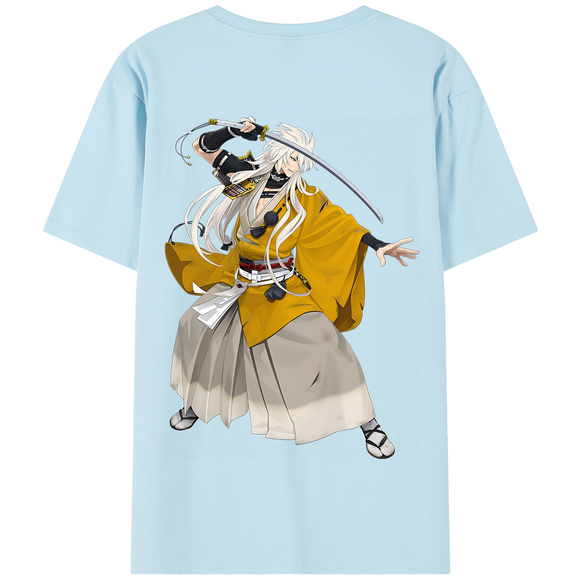 （画像用） 刀剣乱舞 Touken Ranbu 綿100％半袖Tシャツ（背面プリント）